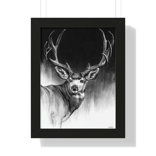 "Looking Back" Framed Paper Print