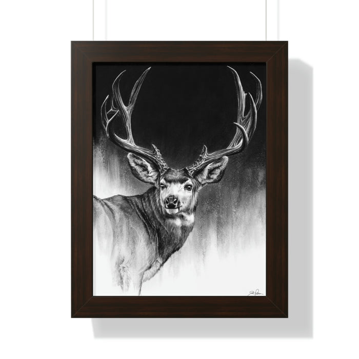 "Looking Back" Framed Paper Print