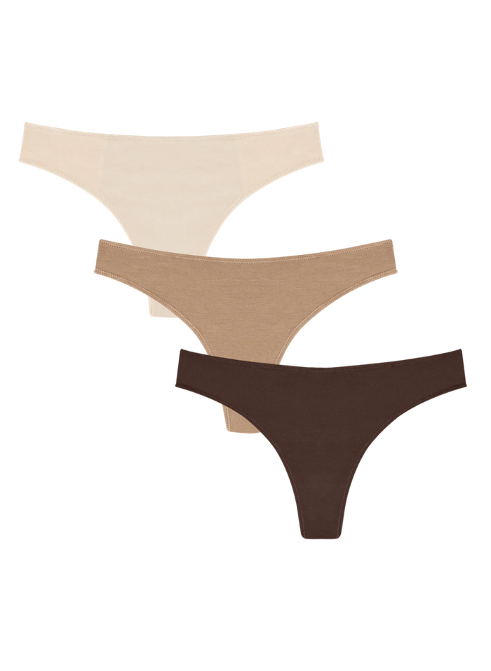 Low Profile Thong 3-Pack