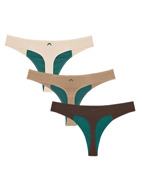Low Profile Thong 3-Pack