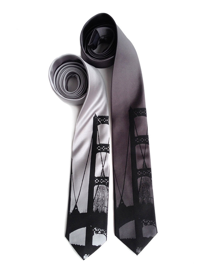 Cyberoptix Mackinac Bridge Necktie