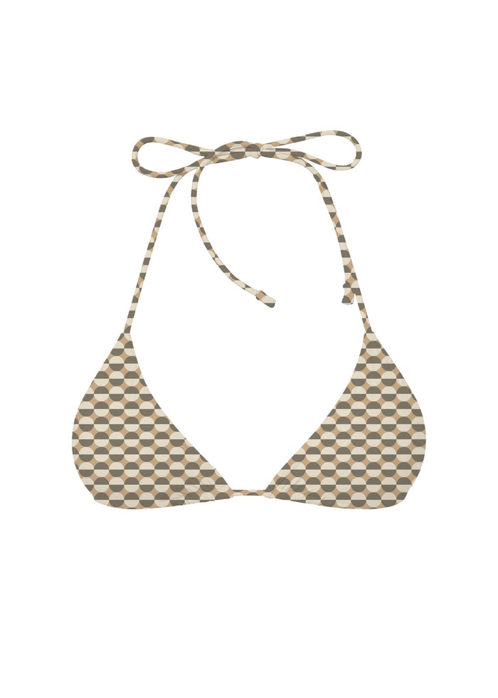 MAI Tie Top (Fig Check, Edith, Harvest Dot)