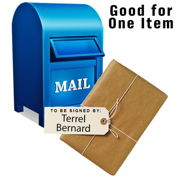 MAIL-IN: Get Any Item of Yours Signed by Terrel Bernard PRE-SALE TSE Buffalo