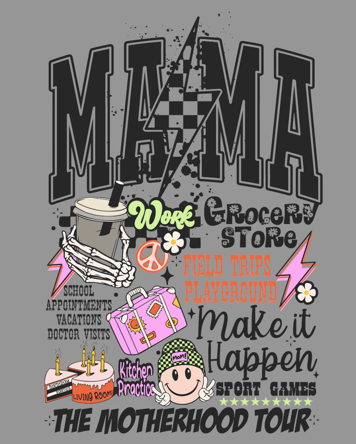 Mama World Tour Graphic Pullover - FINAL SALE - Macoma Boutique555 Presales
