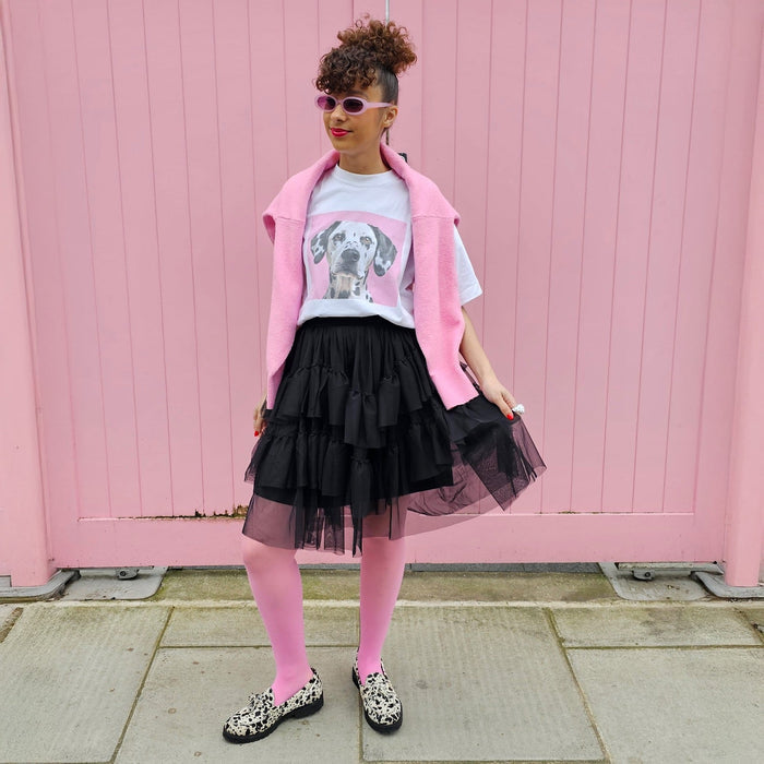 Mesh Skirt - Black