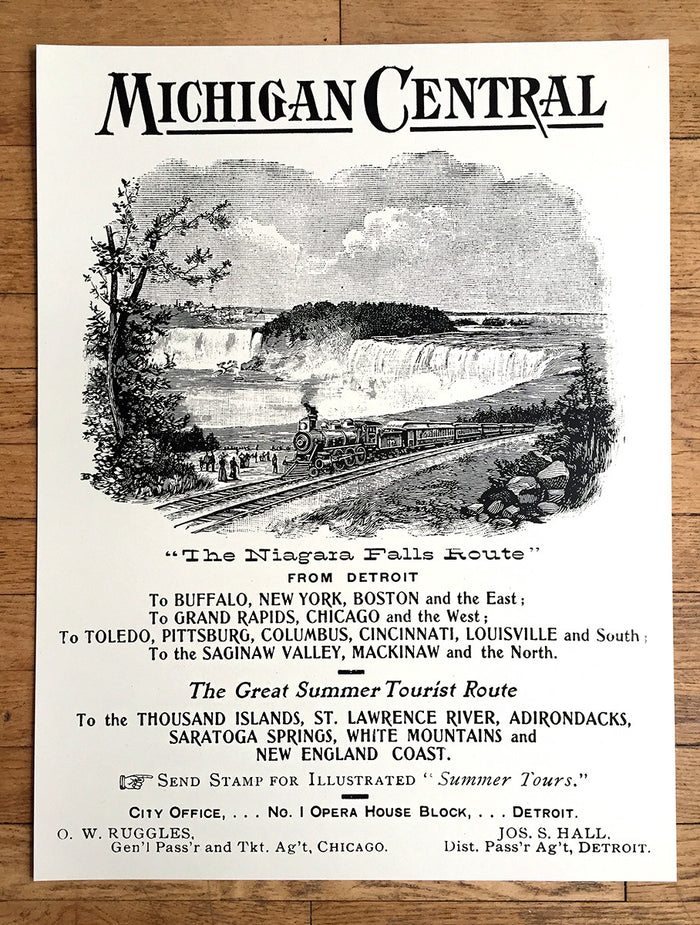 Michigan Central Railroad Art Print