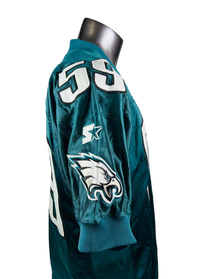 MIKE MAMULA PHILADELPHIA EAGLES VINTAGE 1990'S AUTHENTIC STARTER PRO LINE JERSEY ADULT MEDIUM