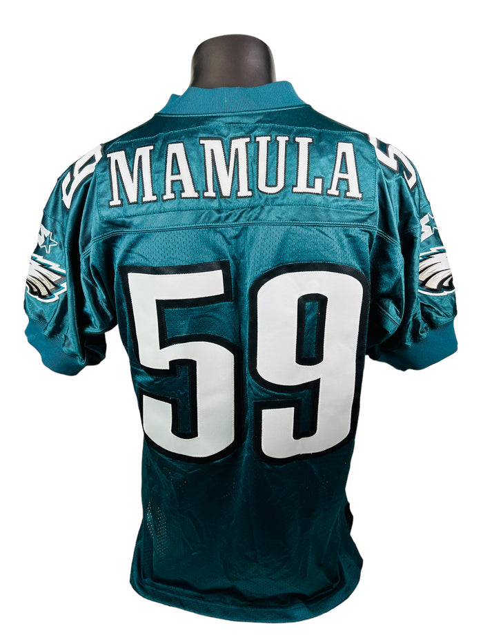 MIKE MAMULA PHILADELPHIA EAGLES VINTAGE 1990'S AUTHENTIC STARTER PRO LINE JERSEY ADULT MEDIUM