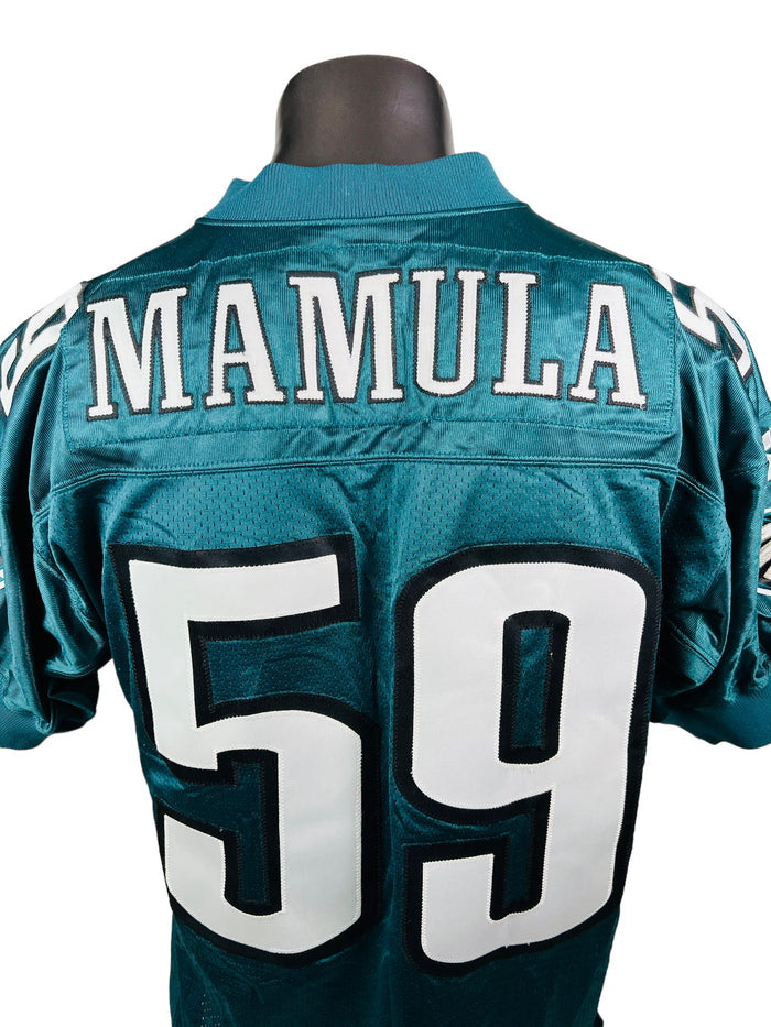 MIKE MAMULA PHILADELPHIA EAGLES VINTAGE 1990'S AUTHENTIC STARTER PRO LINE JERSEY ADULT MEDIUM