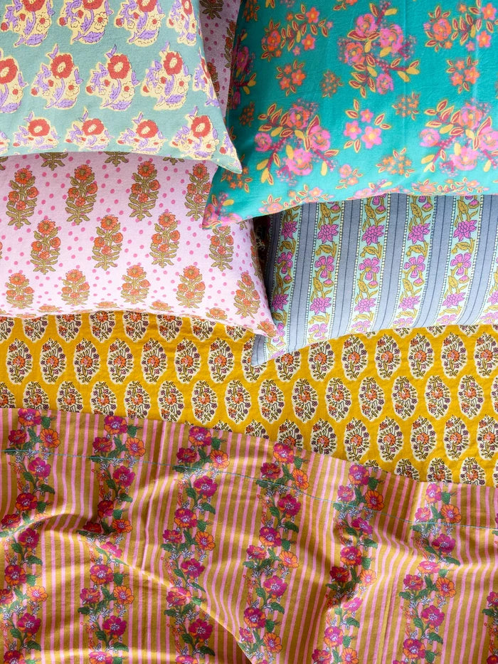 Mix & Match Cotton Fitted Sheet - Golden Marigold-view 6