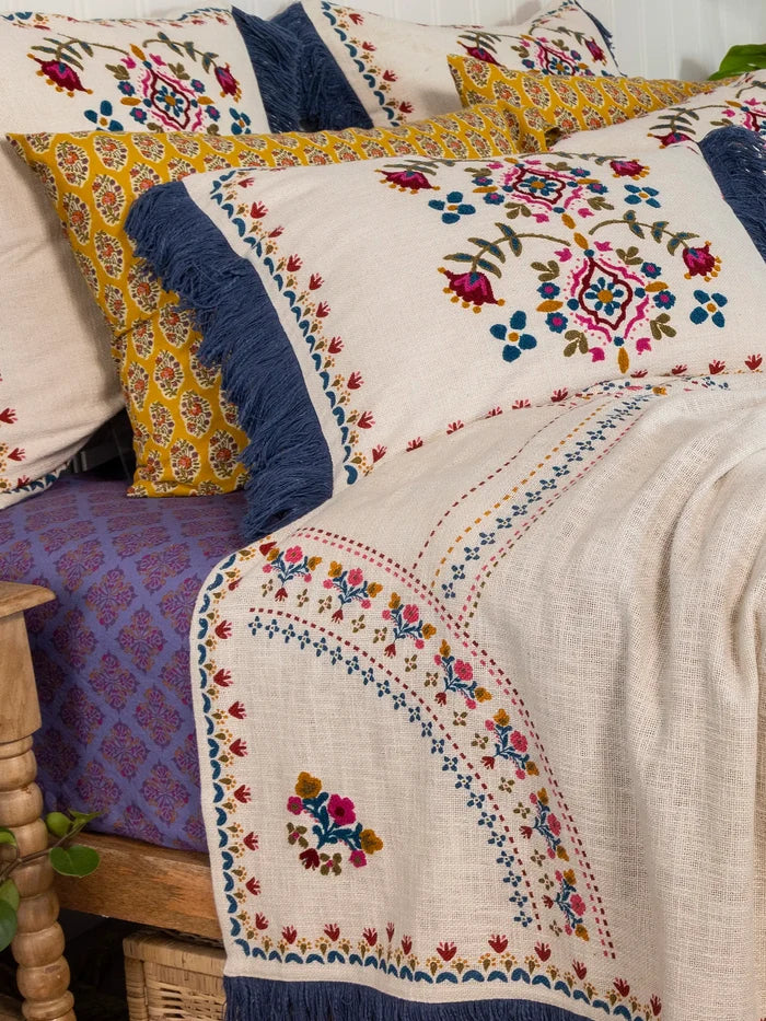 Mix & Match Cotton Pillowcase, Single - Golden Marigold-view 5