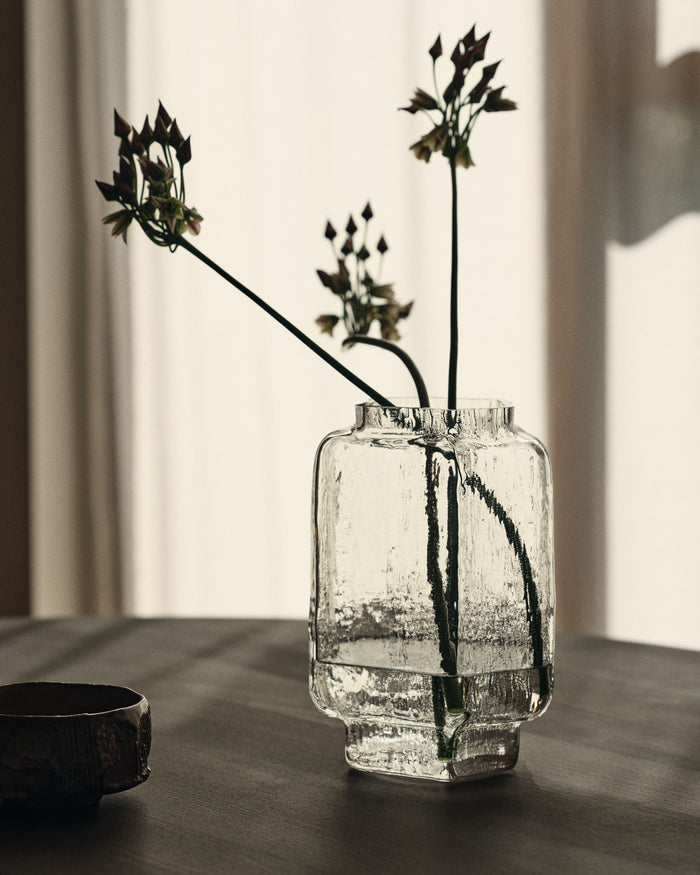 Mokuri Vase Large - Clear
