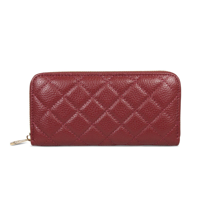 Monaco: Bordeau Leather Bags Sole Bliss
