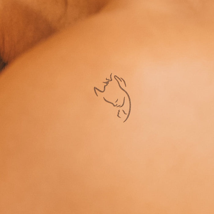 Mutter und Kind Tattoo