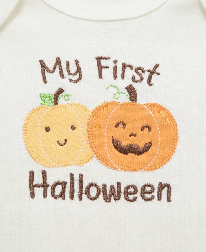 My First Halloween Bodysuit Set w Hat