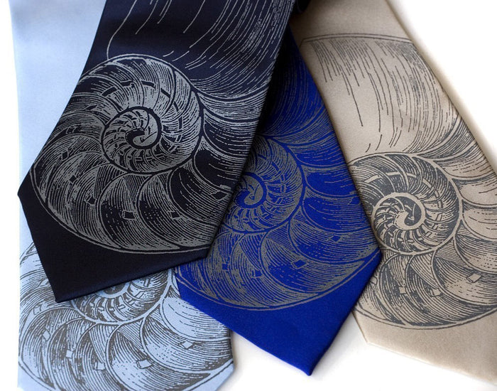 seashell neckties