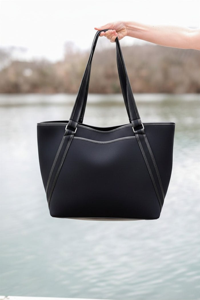 Neoprene Tote - These Are The Days (Black)