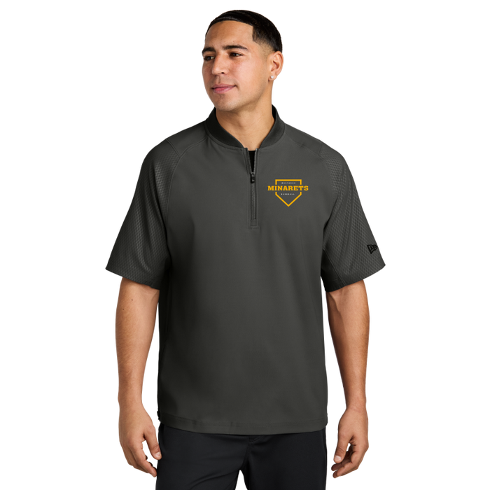 New Era® Cage Short Sleeve 1/4-Zip Jacket