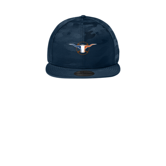 New Era® Camo Flat Bill Snapback Cap