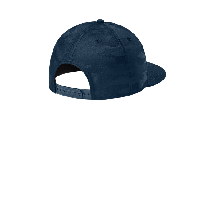 New Era® Camo Flat Bill Snapback Cap
