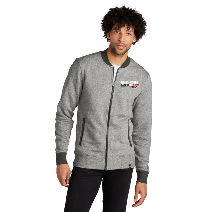 New Era French Terry Baseball Full Zip