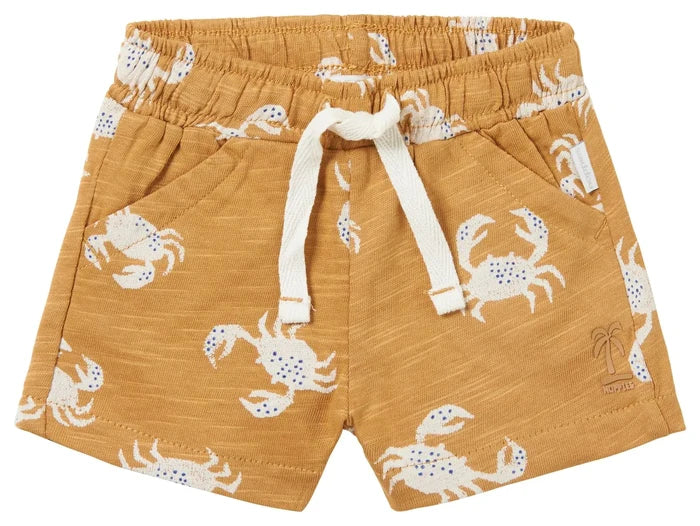 Noppies Boys Munhall Print Shorts - Apple Cinnamon