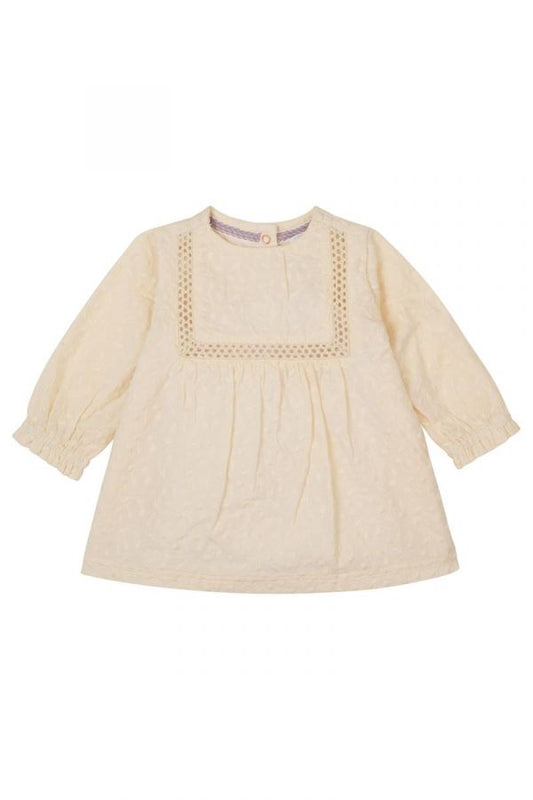 Noppies Fuerte Long Sleeve Dress - Buttercream