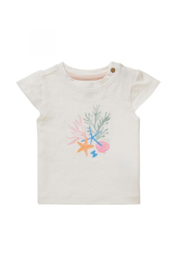 Noppies Girls Short Sleeve Tee Cayuga - Whisper White