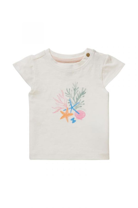 Noppies Girls Short Sleeve Tee Cayuga - Whisper White