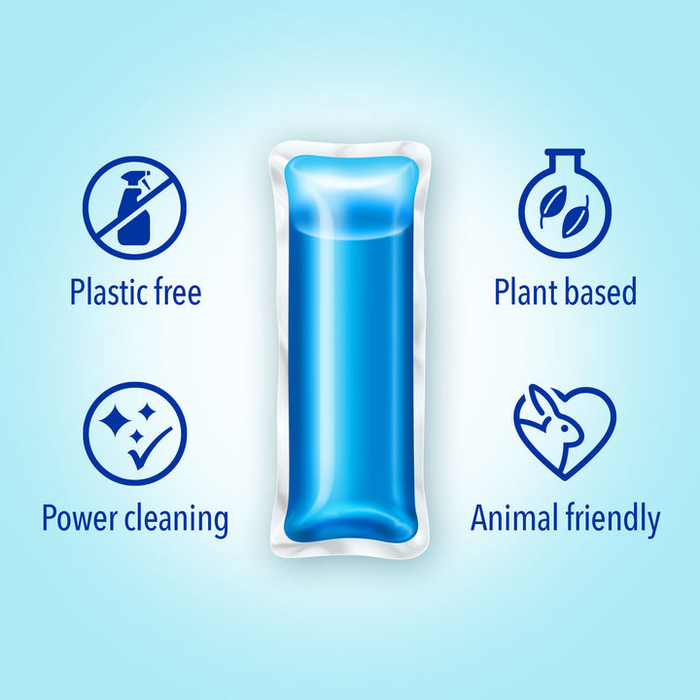 Plant based, strong glass cleaner from Ocean Saver