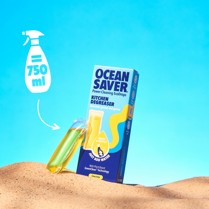Ocean Saver Plant Based Powerful Kitchen Cleaner Eco Drops