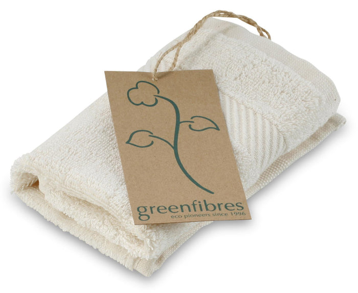 undyed organic terry cotton wash cloth