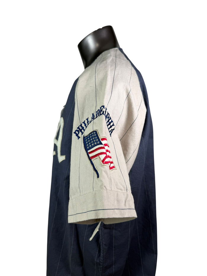 PHILADELPHIA ATHLETICS VINTAGE 1990'S AUTHENTIC MIRAGE COOPERSTOWN COLLECTION JERSEY ADULT XL