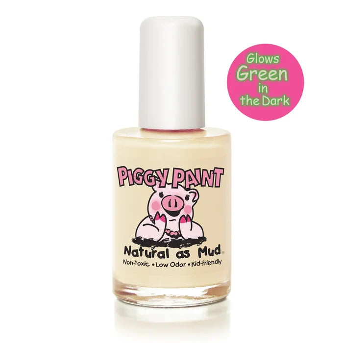 Piggy Paint Natural Nail Polish - Radioactive (Glow in the Dark)