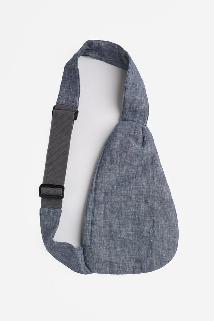 Piironki Helsinki Linen Denim Crossbody Bag