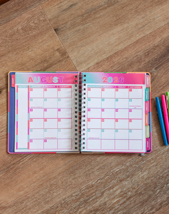 Planner - Happy Checkered
