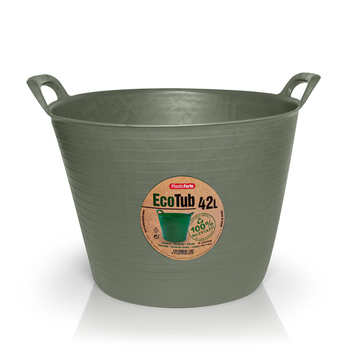 PlasticForte Recycled Plastic Eco Flexi Tub