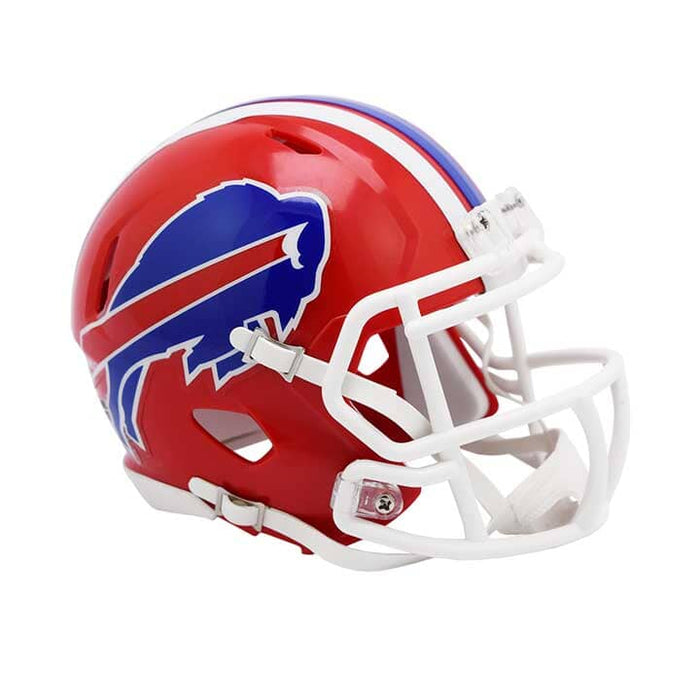 PRE-SALE: Terrel Bernard Signed Buffalo Bills Red TB Speed Mini Helmet PRE-SALE TSE Buffalo