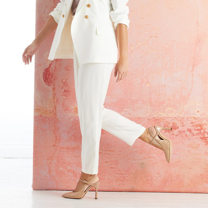 Premiere: Nude Patent Leather Shoes Sole Bliss