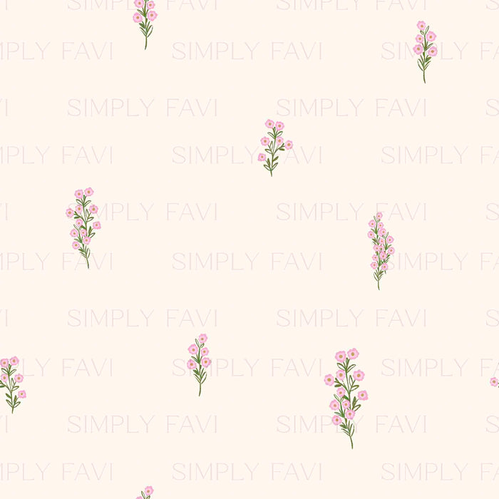 Princess Floral Coordinate (set of 6)