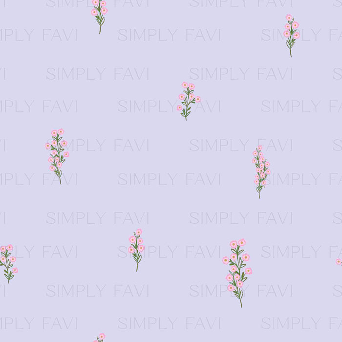 Princess Floral Coordinate (set of 6)