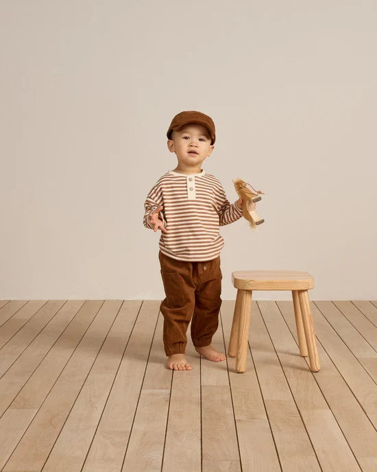 Quincy Mae Baby Cap - Cinnamon