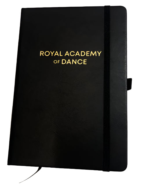RAD A5 Gold leaf logo Notebook and Gold pen set.