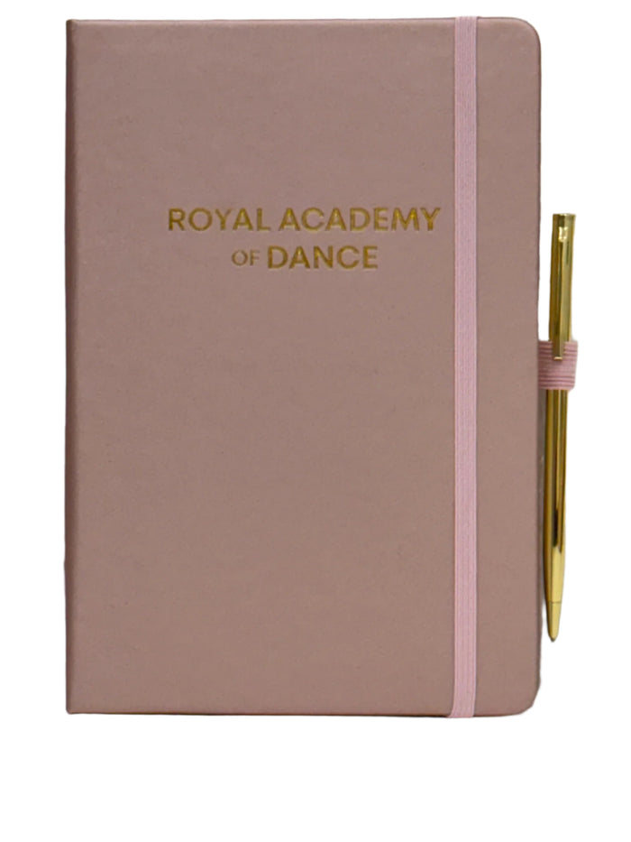 RAD A5 Gold leaf logo Notebook and Gold pen set.