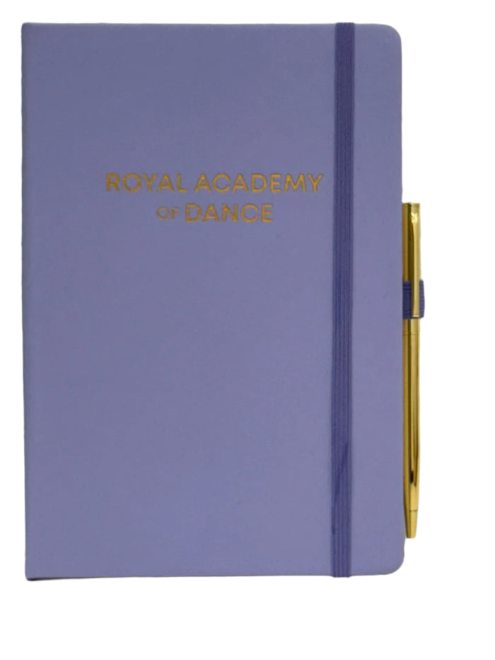 RAD A5 Gold leaf logo Notebook and Gold pen set.