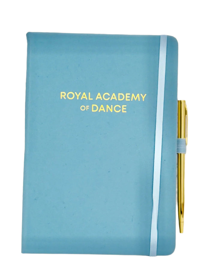 RAD A5 Gold leaf logo Notebook and Gold pen set.