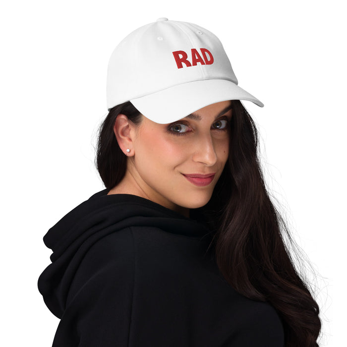 RAD Embroidered logo Cap adult one size fits all