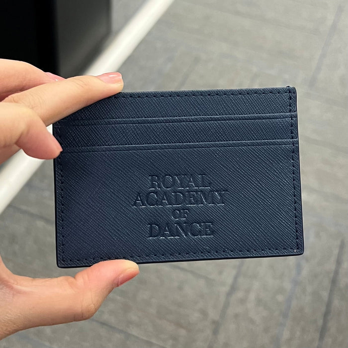 RAD logo leather credit card holder