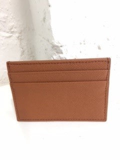 RAD logo leather credit card holder