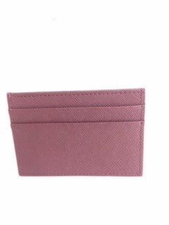 RAD logo leather credit card holder